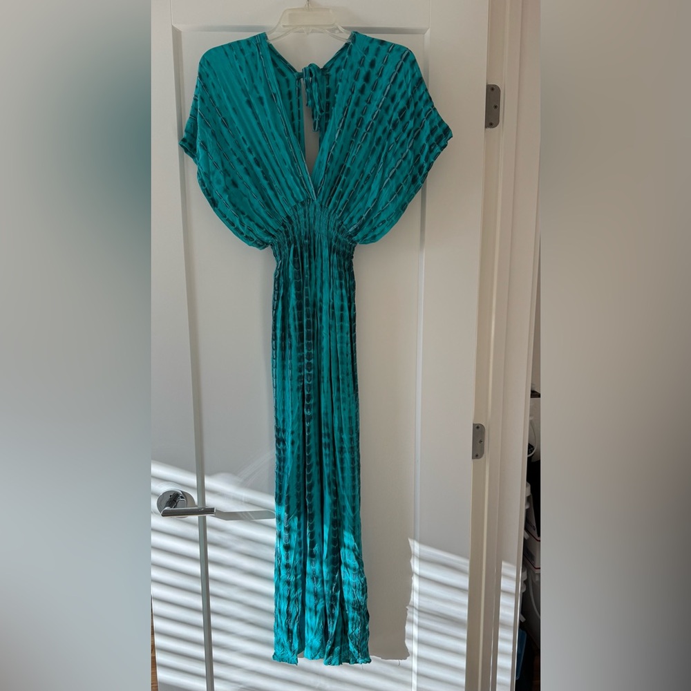 Elegant Teal Maxi Dress - OS - NWOT
